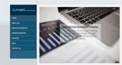 Desktop Screenshot of curosoconsulting.com