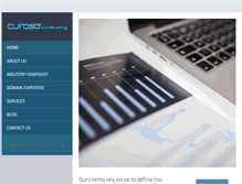 Tablet Screenshot of curosoconsulting.com
